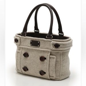 NWOT Kate Spade Wool Flannel Beantown Quinn Tote with Dust Bag